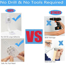 YEYA No Drill Anti tip Furniture Adjustable Straps Wall Anchors for Baby proofing with 3M Adhesive (Upgraded 2P) by TinyTreasures Baby Boutique