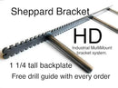 Floating Shelf Brackets - Sheppard Brackets - Easy Install - Heavy Duty (34 inch) by CozyNest Decor