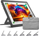 TOHETO Rechargeable A4 Light Board with Stand, Bag, Super Bright Magnetic Light Pad with Side Buttons, Wireless Light Box for Tracing and Drawing, Cordless Light Table for Diamond Painting, Sketching by TinyTreasures Baby Boutique