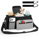 Accmor Universal Stroller Organizer with Insulated Cup Holder Detachable Phone Bag and Shoulder Strap,Stroller Bag Caddy Organizer Fits for Uppababy, Baby Jogger, Britax Strollers by TinyTreasures Baby Boutique