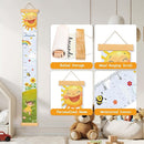 Personalized Name Height Chart for Kids, Sunflower Sun Meaningful Memories Through Kid Size Chart Measurement, Growth Chart Ruler for Wall, Fun & Stylish Height Tracker for Children by TinyTreasures Baby Boutique