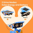 Sillbird Solar Building Robot Kit STEM Gift for Boys Aged 8-13, DIY Science Educational Toys for Kids Teens Birthday, 12-in-1 Solar or Battery Powered Robotic Set with 197 Pieces by TinyTreasures Baby Boutique