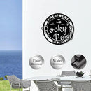 Custom Metal Pool Signs Outdoor - Personalized Funny Pool Rules, Rustic Wall Art for Pool Deck Decor, Outdoor Bar & Backyard Oasis Gift - MADE IN USA by CozyNest Decor