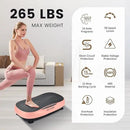 EILISON Glory Vibration Plate Exercise Machine - Whole Body Workout Vibration Fitness Platform Equipment for Home & Travel Workout, Weight Loss, Toning & Wellness by CozyNest Decor