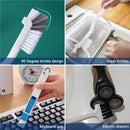 14Pcs Small Crevice Cleaning Brush Set, Groove Gap Cleaning Tool for Cleaning Kitchen,Bathroom, Corner, Sink,Door,Window Track,Cup by CozyNest Decor