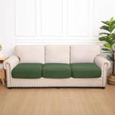 hyha Waterproof Couch Cushion Covers, Stretch Sofa Couch Seat Slipcover for Dog Washable, Non-Slip Waterproof Outdoor Cushion Covers for Patio Furniture Replacement (3 Pieces, Bronze Green) by CozyNest Decor
