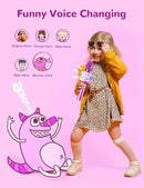Amazmic Toys for Girls, Kids Karaoke Microphone Toddler Microphone for Kids with Lights, Birthday Gift for Girls, Boys Toy Age 3 4 5 6 7 8+(Light Purple) by TinyTreasures Baby Boutique