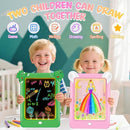 2 Pack Magic Led Drawing Boards for Kids: Light Up Tracing Pad, 8 Light Modes, Drawing Pads for Kids Ages 4-8 with Tracing Cards Markers, Arts Crafts Learning Toy Ideal Gift Toy for Boys Girls by TinyTreasures Baby Boutique