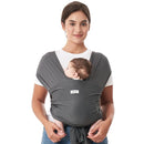 Momcozy Baby Carrier AirMesh - The Perfect Summer Water Sling for Newborns to Toddler 8-35 lbs - Cooling, Breathable and Lightweight Baby Wrap, Nice for Summer, Pool, Beach, Swimming, Charcoal Gray by TinyTreasures Baby Boutique