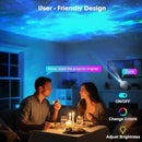 Laser Safety Certified Starry Sky Projector, 3+1 Control Modes 16M Color Adjustable Nebula via Mobile App, 900 Sq.ft Coverage, 4 Custom Scenes, 25dB Silent Operation with 4 Positioning Angles by TinyTreasures Baby Boutique