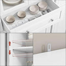 76'' Kitchen Pantry Storage Cabinet, Freestanding Kitchen Cupboard with Large Drawer, Doors, and Adjustable Shelves, Bathroom Storage Cabinet for Dining Room, Living Room, Laundry, White by CozyNest Decor