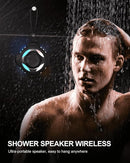 comiso Waterproof Speaker with Robust Bass, Shower Speaker with Dynamic Light, TWS Mode, Loud HD Sound, IP67 Waterproof, 2000mAh, Portable Wireless Speakers for Home, Outdoor/Kayak, Gift for Unisex. by TinyTreasures Baby Boutique