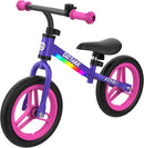 Gotrax KS12 Balance Bike for 2-5 Years Old, 12" Toddlers Bike with LED Light&Bell, Adjustable Soft Seat&Handlebar, Flat-Free Tires&Easy Assembly, Lightweight&No Pedal, Kids Toy Gift for Boys Girls by TinyTreasures Baby Boutique