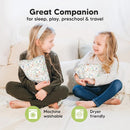 Mini Toddler Pillow with Pillowcase - 9x13 My Little Dreamy Travel Kids Pillow for Sleeping, Toddler Bed, Small, Tiny, Organic Cotton Pillowcase, Soft & Breathable, Kids 2-4 Years Old (Roadway) by TinyTreasures Baby Boutique