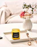 M&SENSE Limocello Summer Scented Candle, 7.05oz 50 Hours Long Lasting Burn Non Toxic Natural Soy Wax Lemon Highly Scented for Home Decor, 2 Wick Relaxing Candle Gifts for Yoga Spa Meditation by CozyNest Decor