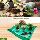 Repotting Mat,Plant Accessories Indoor,Garden Tool Set,Gardening Supplies,Gardening Tools,Indoor Gardening System,Garden Supplies,Gardening Hand Tools,Gifts for Gardeners Woman(Green 39.37*39.37 in) by GreenHaven Gardens
