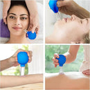 Facial Cupping Therapy Set Plastics, Eye Face Vacuum Massage Anti Cellulite Cup - Silicone, for Beauty Body Cup Lymphatic Fascia Massager by CozyNest Decor