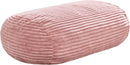 Hobestluk 4FT Bean Bag Chairs Adult Bean Bag with Portable Handle Comfy Large Bean Bag Chair with Removable Cover for Living Room Bedroom or Reading Nook (Stripe Pink, 4FT) by TinyTreasures Baby Boutique
