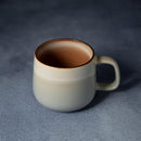 Ceramic Coffee Mugs Set of 4, 12 oz Stoneware Coffee Cups with Comfortable Handle for Latte, Tea, Cappuccino, Cocoa -Microwave and Dishwasher Safe - Modern Unique Aesthetic - Reactive Glaze by CozyNest Decor
