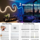 SLN01 Dotless COB Neon LED 16.4FT (5M) Strip Light DC24V 40-60W IP67 4x10mm, 10x10mm, 6x12mm Outdoor Rated Dimmable Low Voltage Silicone Strip Light