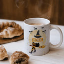 Personalized Halloween Witch Mom Mug With Kids Names - Coffee Cup Gift for Women - 11 or 15 Oz Fall Gift by TinyTreasures Baby Boutique