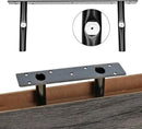 QEEIG Floating Shelves for Wall Bathroom Shelf Bedroom Kitchen Living Room Farmhouse Small Book Shelf 16 inch Set of 4, Grey (015-GY4) by CozyNest Decor