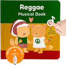 Cali's Books Reggae Musical Book for Toddlers 1-3 with Favorite Bob Marley Songs. Sound Book for Toddlers 1-3 for Kids by TinyTreasures Baby Boutique