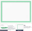 iVyne Corded A4 Light Pad for Diamond Painting & Art Projects – LED Light Board with Diamond Art Accessories – Ultra-Thin & Portable Diamond Dot Light Board, Perfect for Artists - Green by TinyTreasures Baby Boutique