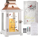 Memorial Lantern, Sympathy Gifts for Loss of Mom/Dad/Loved One, Bereavement Gifts, in Memory of Loved One Lantern,Celebration of Life, Memorial Gifts, Funeral Lantern,There are Some who Bring a Light by CozyNest Decor