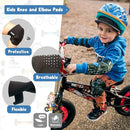 Soft-Style Kids Knee and Elbow Pads with Bike Gloves, Flexible Impact-Resistant Gear for Ages 2-11, Designed for Balance Bikes, Roller-Skating, and Skateboarding by TinyTreasures Baby Boutique