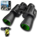 Binoculars with Smart Phone Bracket Adapter, Militar, 20x50, Adults, Bird Watching, High Power Waterproof with Low Light Night Vision for Hunting, Travel, Games, Carrying Case Strap. by TinyTreasures Baby Boutique