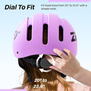 ZIFFY Kids/Toddler Bike Helmet, Adjustable, Lightweight, Safety Certified Scooter Helmet for Boys & Girls with Washable Inner Lining, 2 Sizes, 4 Colors – Fits Toddlers to Youth by TinyTreasures Baby Boutique