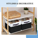 Criusia 6 Pack Closet Organizers and Storage Bins, Cute Dorm Room Essentials for Clothes Beddings Bags, Under Bed Storage Containers, Apartment Essentials Baskets for Organizing (14L*10W*9.5H) by TinyTreasures Baby Boutique