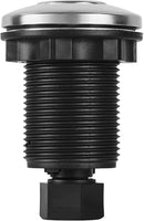 VEVOR Garbage Disposal Air Switch Kit, Dual Outlet Sink Top Air Switch for Food Waste Disposal, 2.5-inch Chrome-Plated Stainless Steel ON/OFF Air Push Button, Suitable for Stainless Steel Countertops by CozyNest Decor