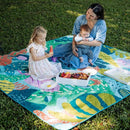 Jumbo Picnic Rug, Premium Large Picnic Mat, 6'7" x 6'7", Outdoor Waterproof Picnic Blanket Beach Mat, Foldable & Waterproof, Picnic Blankets Ideal for Beach & Park, Outdoor Blanket by TinyTreasures Baby Boutique
