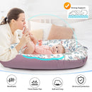 Baby Lounger - Breathable & Soft Baby Nest, Portable and Lightweight Tummy Time Lounger for Home and Travel, Ideal Newborn Babies Essentials Baby Shower Gifts by TinyTreasures Baby Boutique