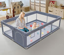 Baby Playpen 74x50 Inch, Playpen for Babies and Toddlers, Play Pen Pin Indoor Outdoor Baby Play Fence by TinyTreasures Baby Boutique