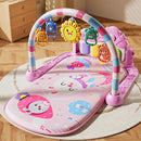 Alive Lovely Baby Gyms Play Mats, Musical Activity Center Baby Piano Gym Mat, Music and Lights Tummy Time Padded Mat for Newborn Newborn 0 to 3 6 9 12 Months by TinyTreasures Baby Boutique