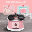 Travel Potty for Toddler Training - Foldable Seat for Boys & Girls - Portable Car Potty for Camping & Park (Pink) by TinyTreasures Baby Boutique