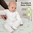 KeaBabies 2-Pack Organic Crib Sheets for Boys, Girls - 52x28 Fitted Crib Mattress Sheet Neutral, Breathable Jersey Cotton Cover for Baby Bed, Toddler Mattress, Soft & Cute Prints (Elly) by TinyTreasures Baby Boutique