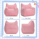 HOMMPA Kids Bean Bag Chair Stuffed Toddler Bean Bag Sofa with Pocket Filler Bean Bag Chair for Kids Boys and Girls Baby Lazy Floor Sofa Chair for Gaming Reading Playing Pink by TinyTreasures Baby Boutique