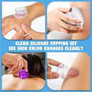 7Pcs Cupping Therapy Set-Professional Silicone Cupping, Suitable for Facial Body Massage/Deep Myofascial Release/Pain Relief/Muscle Relaxation & More (Purple,7pcs) by CozyNest Decor