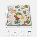 Baby Play Mat 50" X 50" Playpen Mat Waterproof Baby Floor Mat Non-Slip Cushioned Baby Crawling Mat, Activity Playmats for Babies, Toddlers, Infants, Play & Tummy Time (50x50, Fox) by TinyTreasures Baby Boutique