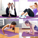 Yoga Mat Non Slip, Eco Friendly Fitness Exercise Mat with Carrying Strap,Pro Yoga Mats for Women,Workout Mats for Home, Pilates and Floor Exercises by TinyTreasures Baby Boutique