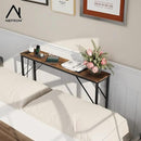 47.2'' Console Table, Skinny Entryway Table with Fast-Charging Station, Narrow Long Sofa Table, Behind Slim Couch Table for Entrance, Hallway, Living Room Decor ST-BR120-1 by CozyNest Decor