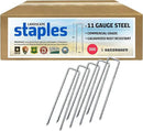 Sandbaggy 500-Count 6-Inch Galvanized Landscape Staples - SOD Garden Stakes ~ Trusted by Farmers & Contractors Across The USA by CozyNest Decor