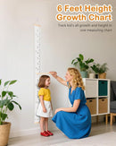 Height Chart for Kids Growth Chart for Wall Kids Height Wall Chart Kids Growth Chart Wall with Keepsake Box Height Measurement Wall Ruler Baby to Child Growth Tracker Neutral Nursery Wall Decor by TinyTreasures Baby Boutique