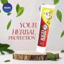 Jagat Devsutra Advanced Toothpaste & Red Toothpaste | Doctor Recommended Ayurvedic, Organic & Herbal | 100% Natural Teeth Whitening, No Fluoride & Artificial Colors, Gum Cure, Vegan - Pack of 4 by CozyNest Decor