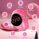 Kids Watches for Girls Boys Digital Sport Watch with Step Counter Pedometer Vibration Alarm Clock, No App Waterproof Fitness Tracker Kids Watch Boys Girls Teens Students Ages 5-16 by TinyTreasures Baby Boutique