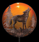 Regal Art & Gift Solar Stake Lights, Outdoor LED Powered Garden Stakes, Decorative Lawn Pathway Lights for Yard, Patio, and Garden – Waterproof Stake Light, Wolf by GreenHaven Gardens